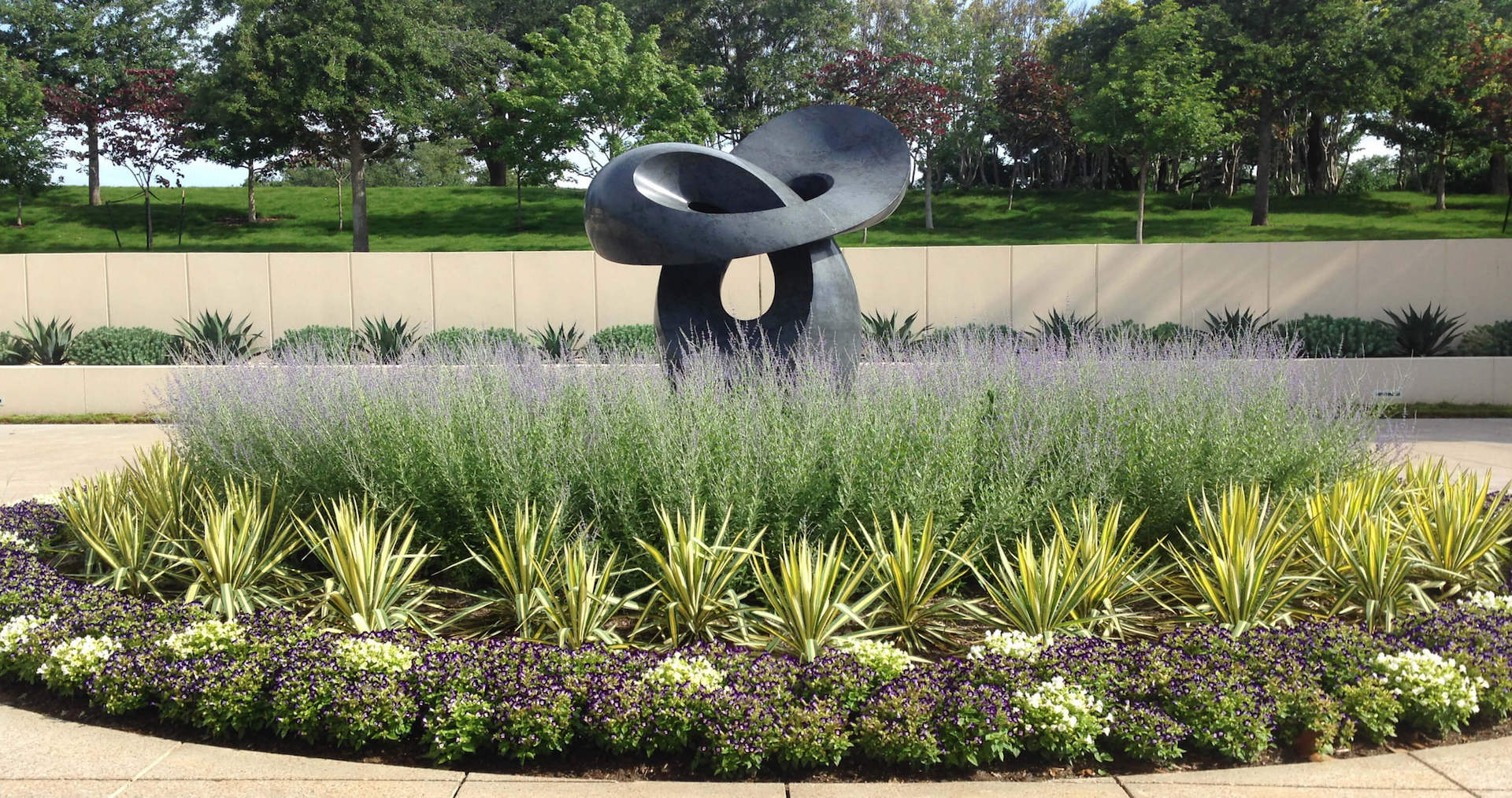 Bonick Landscaping Go Glam with Garden Sculpture  