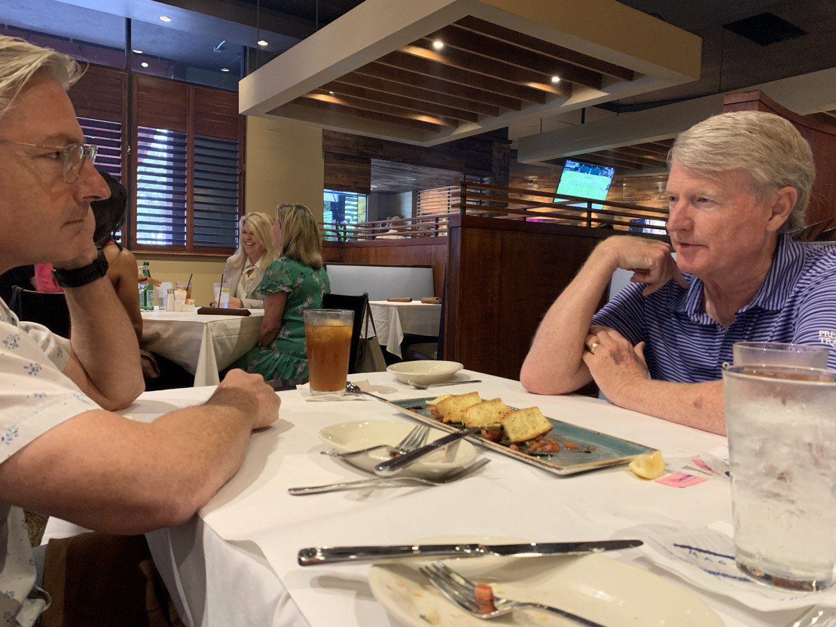 Bonick Landscaping Building Relationships with John Hawkins of Hawkins-Welwood Homes