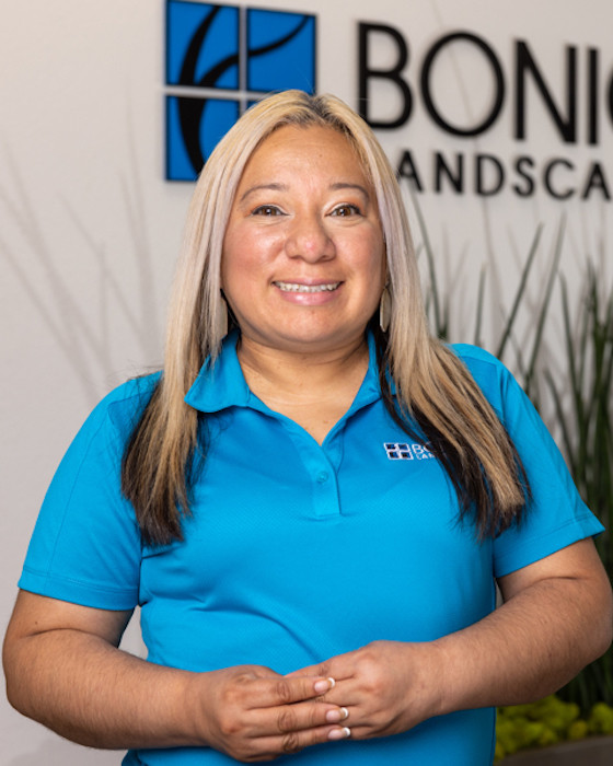 Bonick Landscaping team member Diana Solis