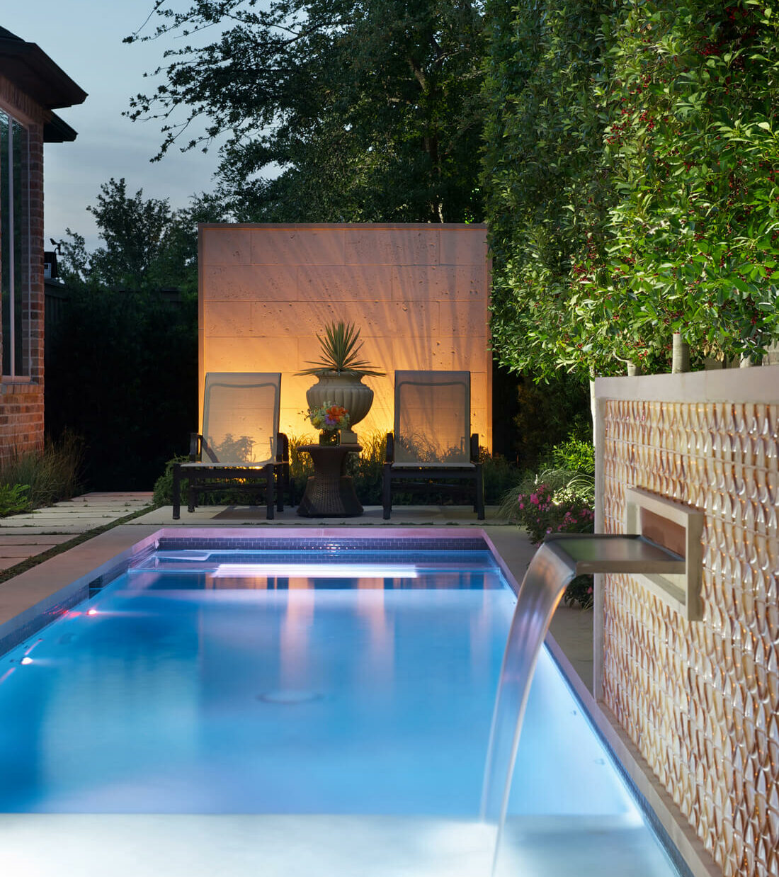 North-Dallas-Linear-Plunge-Pool-Water-Feature-Build-Bonick-Landscaping