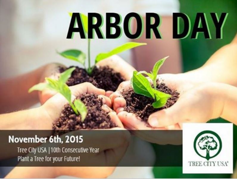 Arbor Day University Park Texas November 6, 2015