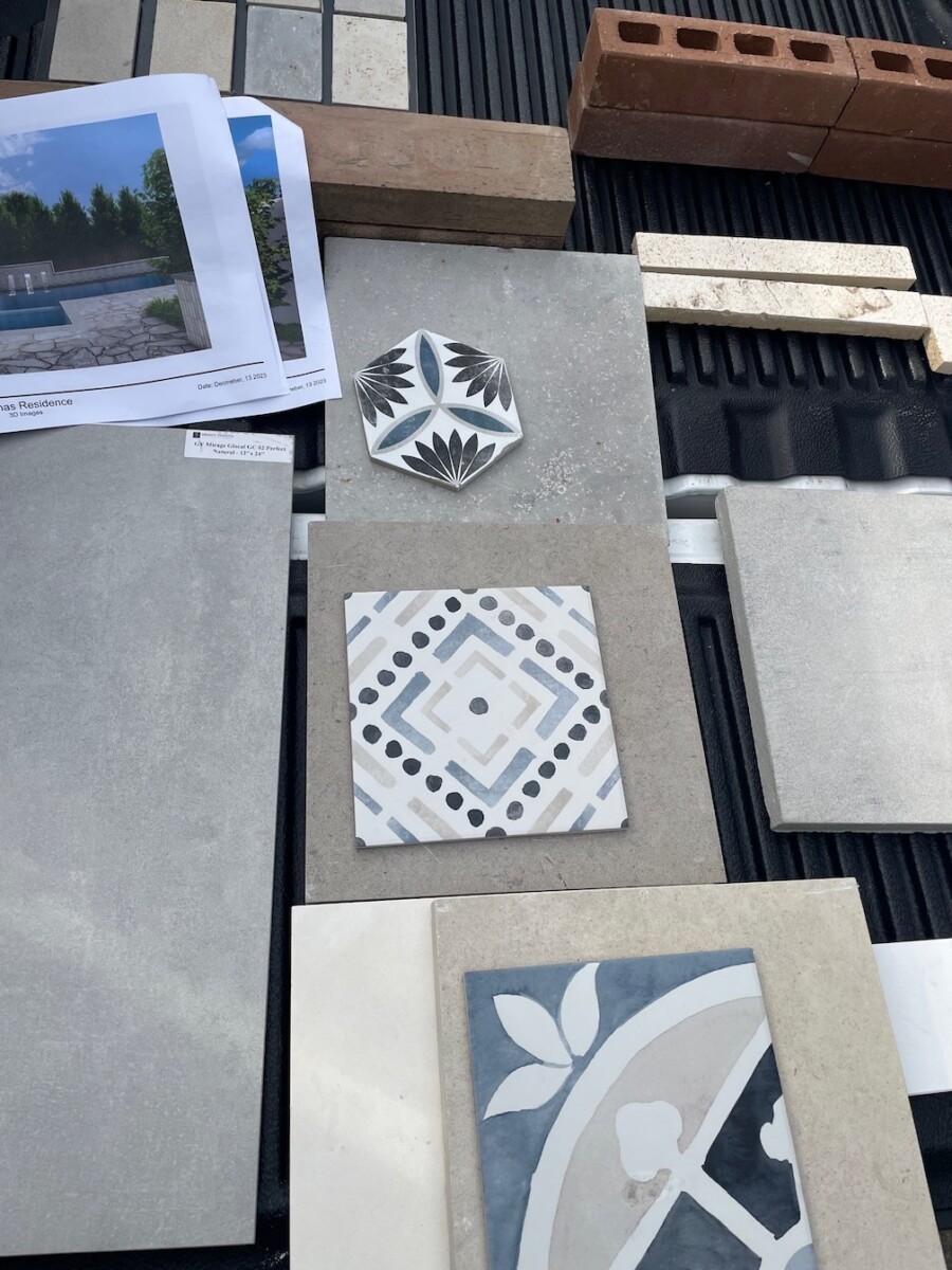 materials palette