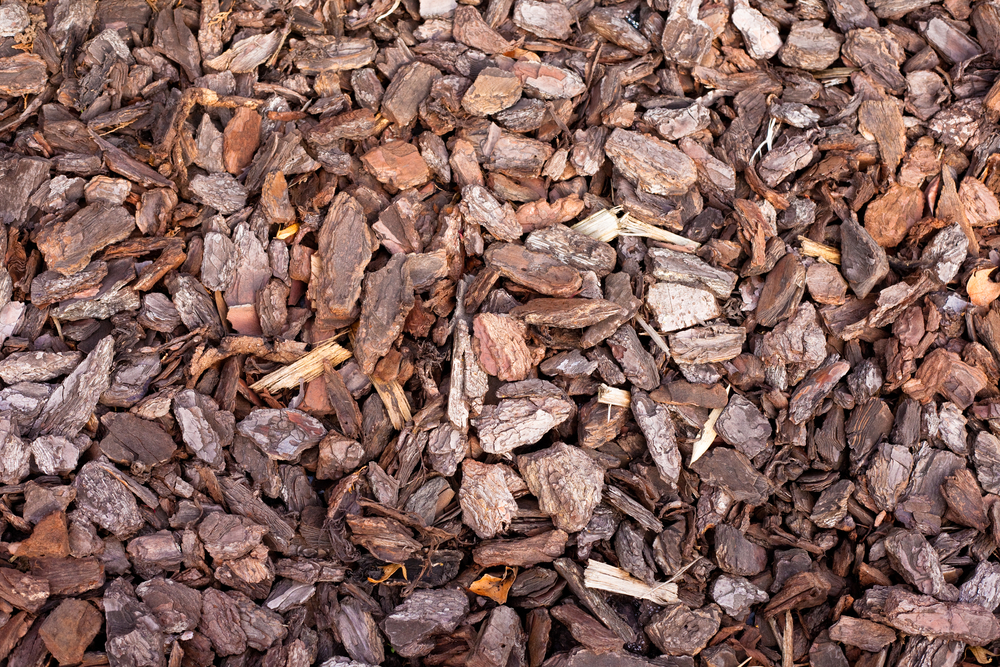 Hardwood bark mulch