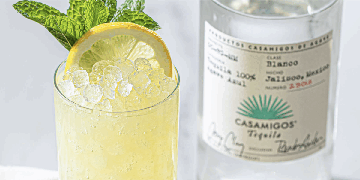 Garden Party Recipes: Casamigos Cocktail - Mint Lemonade