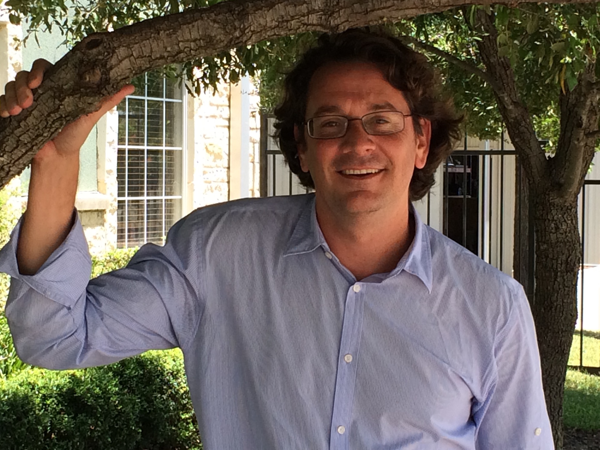 Landscape designer Todd Piasczyk of Bonick Landscaping in Dallas, Texas.