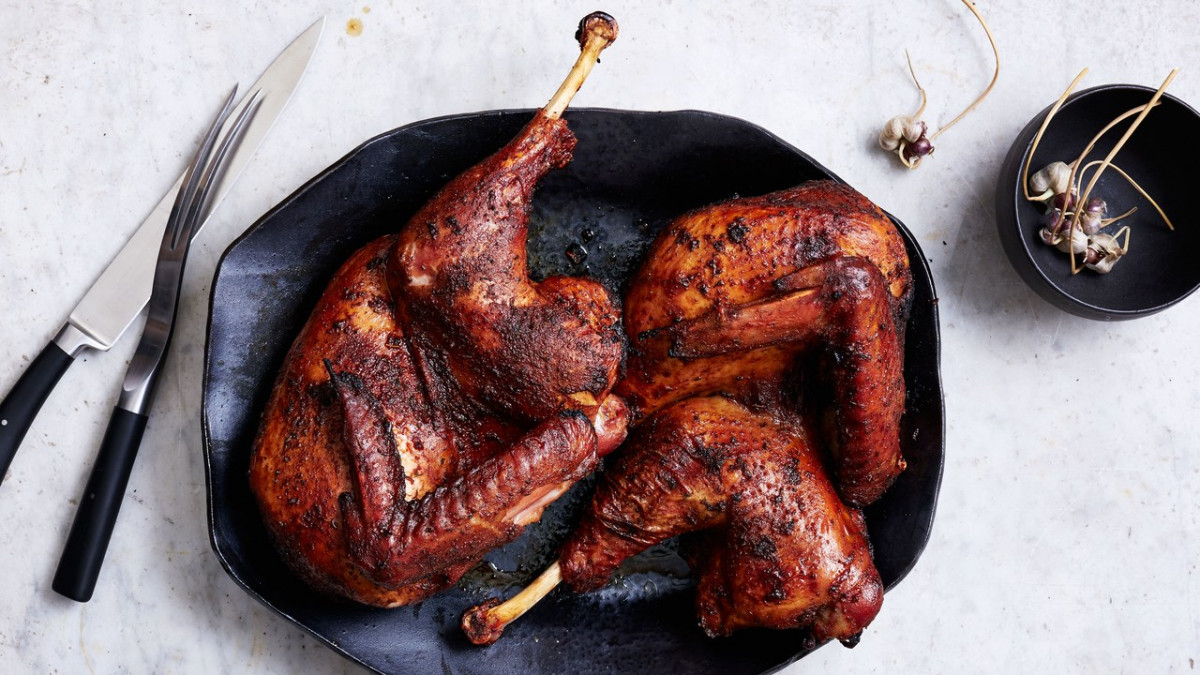 Bon Appetit Grilled Turkey Recipe