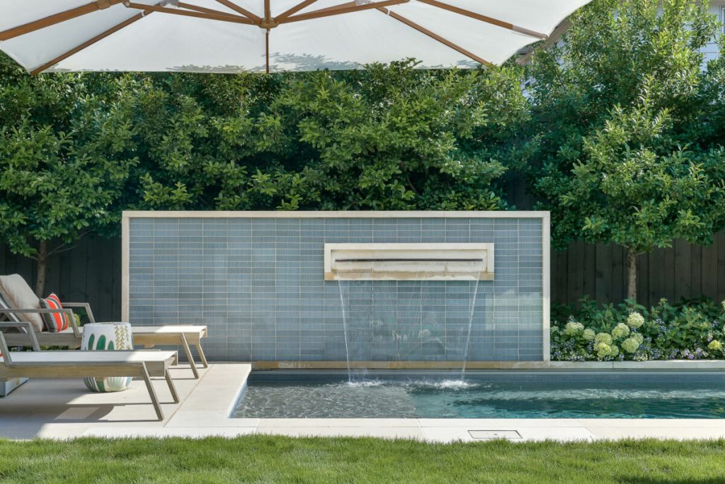 The Wow Factor of Pool Water Features