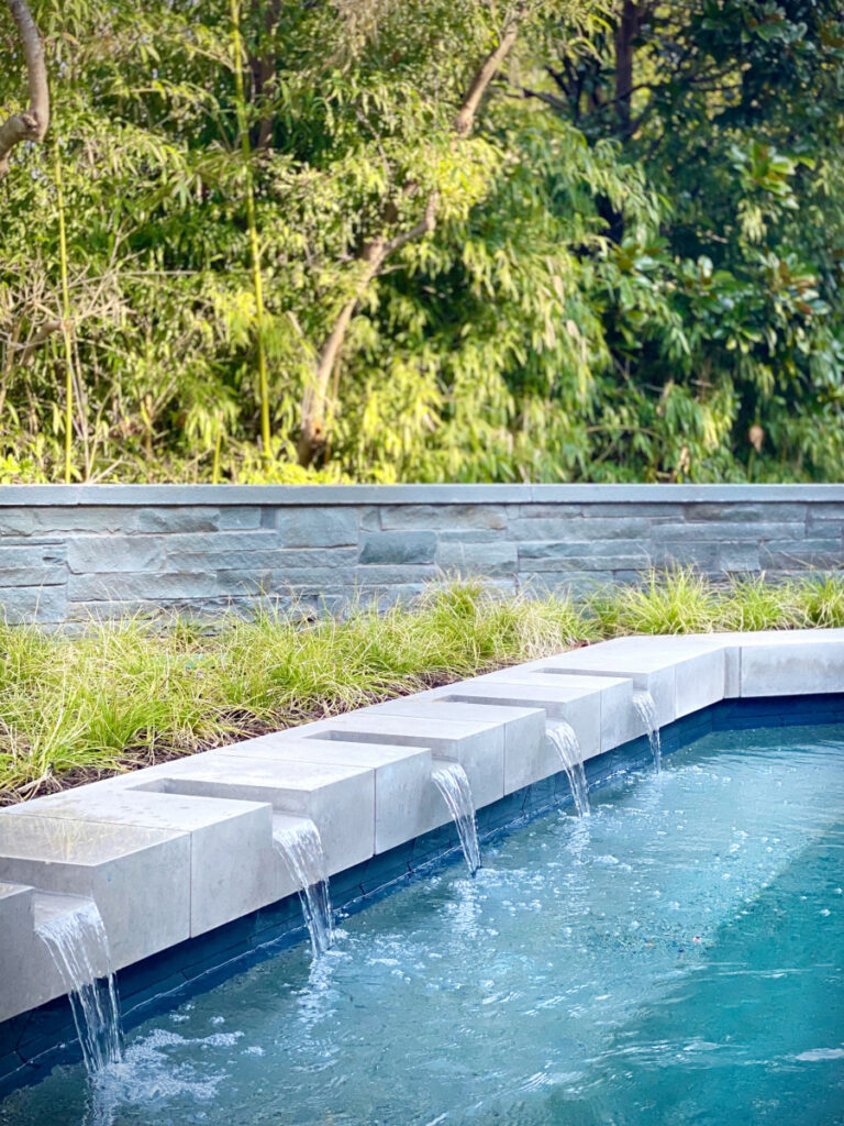 Litman pool water feature